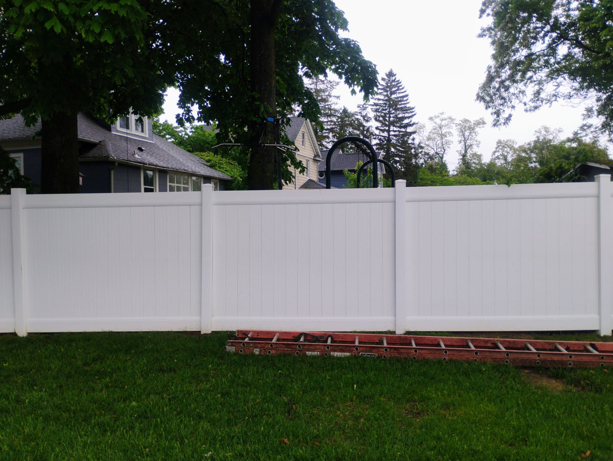 after pressure washing